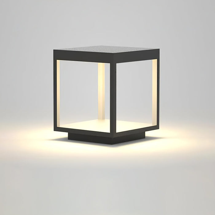 Square Frame Solar Outdoor Light-DWHOME