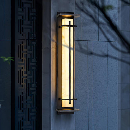 Square Outdoor Wall Light-DWHOME