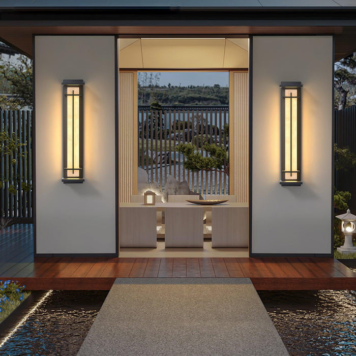 Square Outdoor Wall Light - DWHOME
