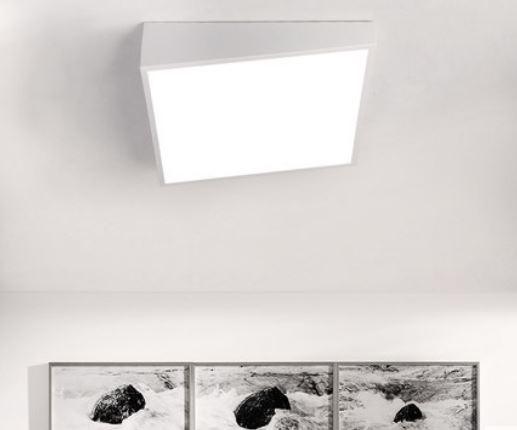RUBEN Squarely Inclined Ceiling Lamp - DWHOME