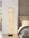 Stacked Alabaster Squares Floor Lamp-DWHOME