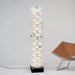 Stacked Alabaster Squares Floor Lamp-DWHOME