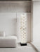 Stacked Alabaster Squares Floor Lamp-DWHOME