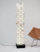 Stacked Alabaster Squares Floor Lamp-DWHOME