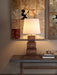Stacked Wooden Table Lamp - DWHOME