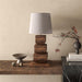 Stacked Wooden Table Lamp - DWHOME