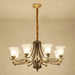 Stanford Glass Chandelier-DWHOME