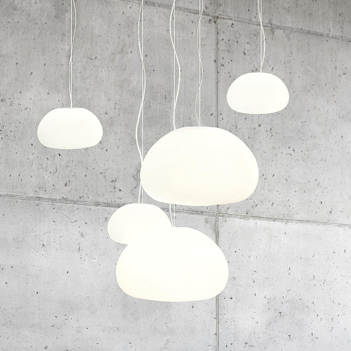 Steamed Bun Pendant Light-DWHOME