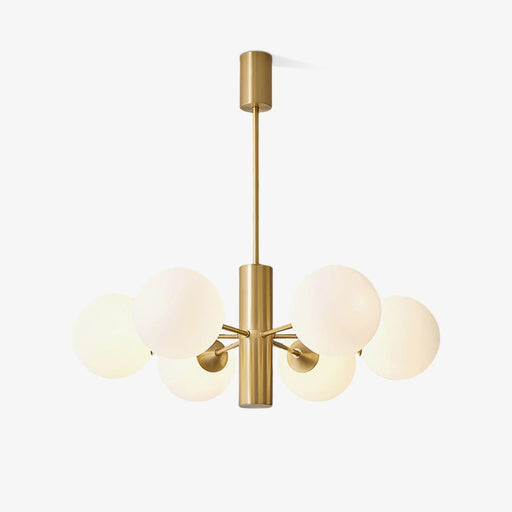 Stella Brass Chandelier-DWHOME