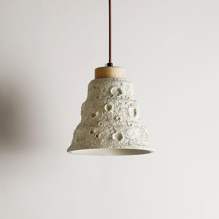 Stone Bell Pendant Light-DWHOME