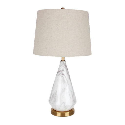 Marble Diamond Table Lamp-DWHOME