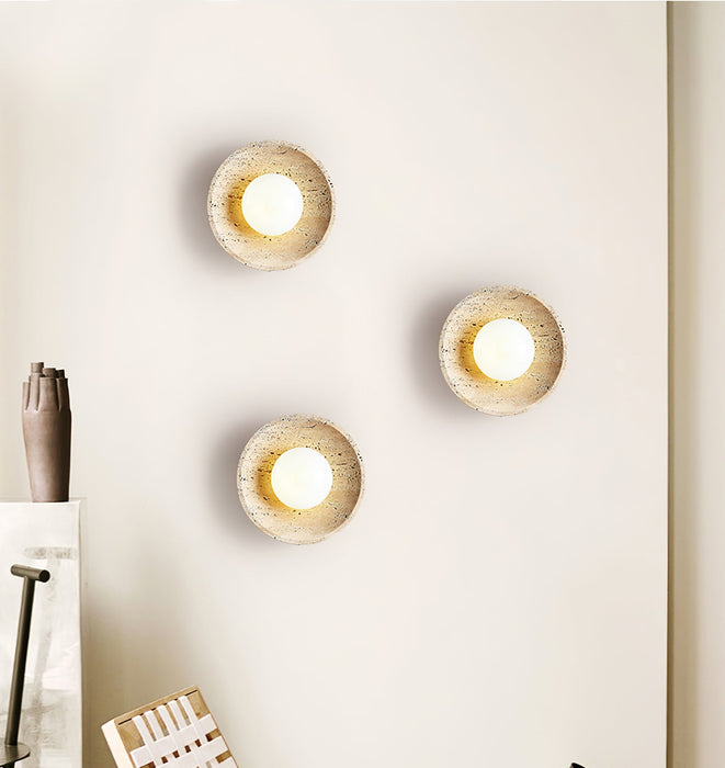 Stone Lunar Eclipse Wall Light - Vakkerlight