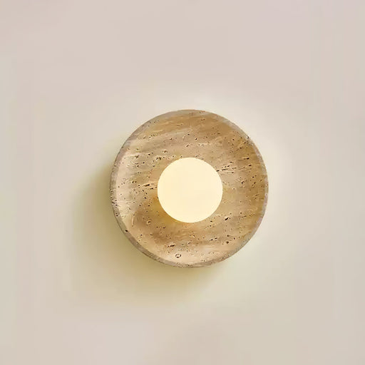 Stone Lunar Eclipse Wall Light-DWHOME
