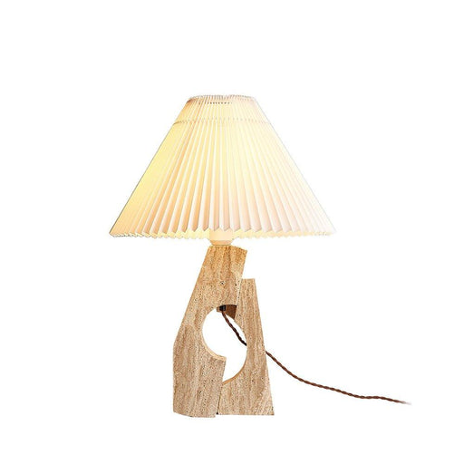 Stone Pillar Table Lamp-DWHOME