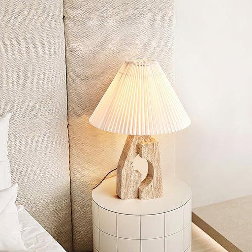 Stone Pillar Table Lamp - DWHOME
