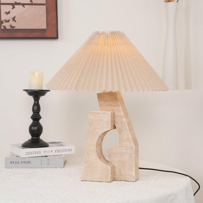 Stone Pillar Table Lamp - DWHOME