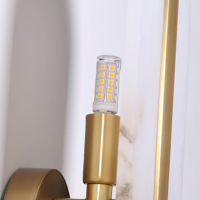 Stone Wall Alabaster LED Sconce-DWHOME