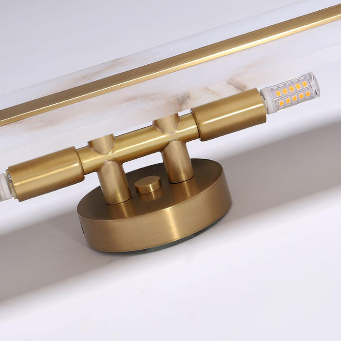 Stone Wall Alabaster LED Sconce-DWHOME