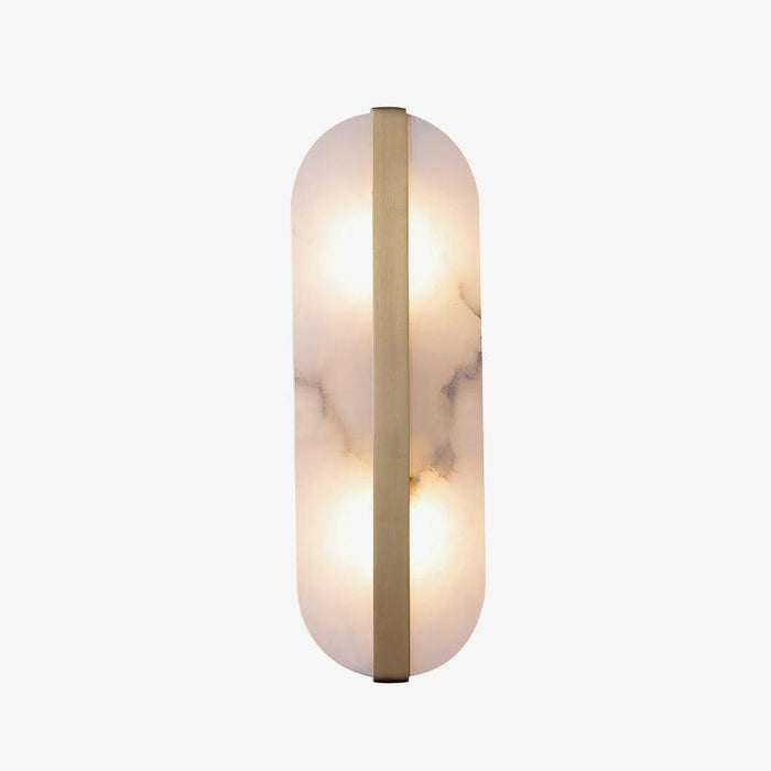 Stone Wall Alabaster LED Sconce-DWHOME
