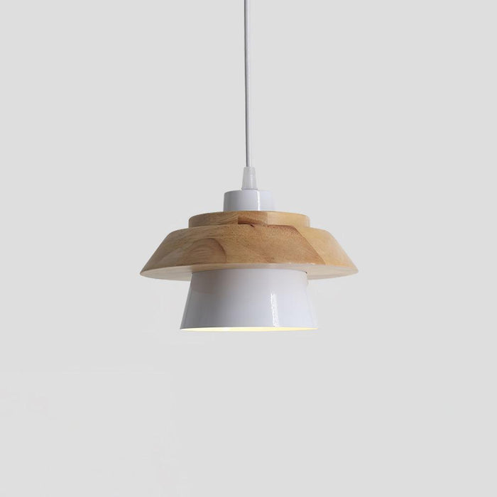 Stone Wood Pendant Lamp-DWHOME