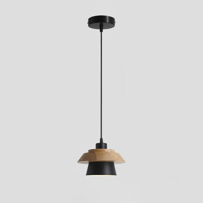 Stone Wood Pendant Lamp-DWHOME