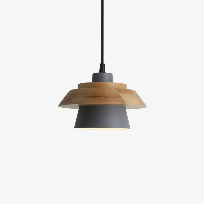Stone Wood Pendant Lamp-DWHOME