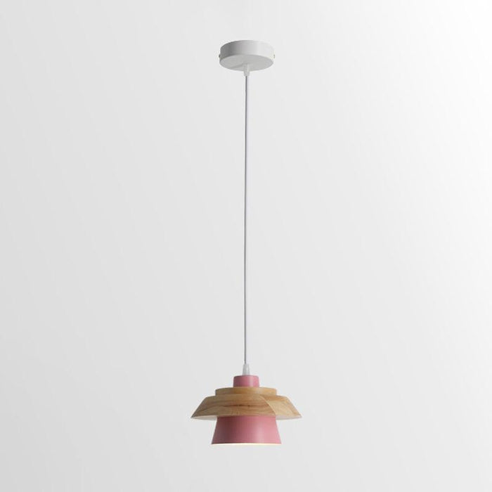Stone Wood Pendant Lamp-DWHOME