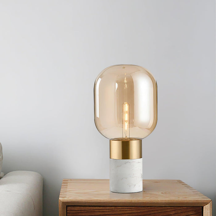 Storm Marble Table Lamp-DWHOME