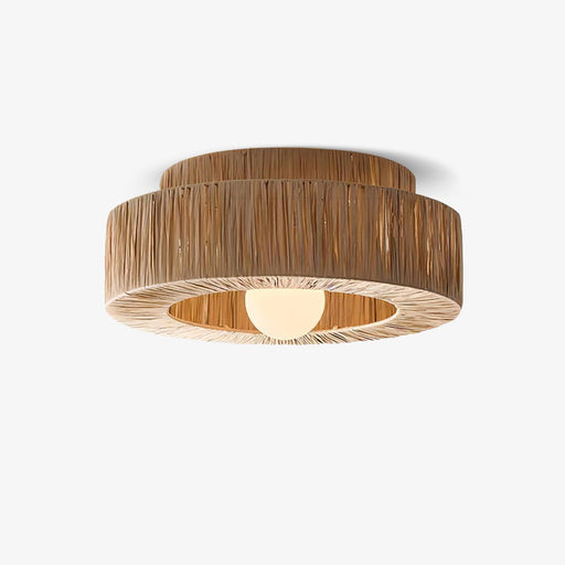 Straw Art Ceiling Lamp - DWHOME
