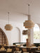 Straw Art Pendant Light-DWHOME