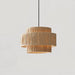 Straw Art Pendant Light-DWHOME