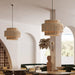 Straw Art Pendant Light-DWHOME