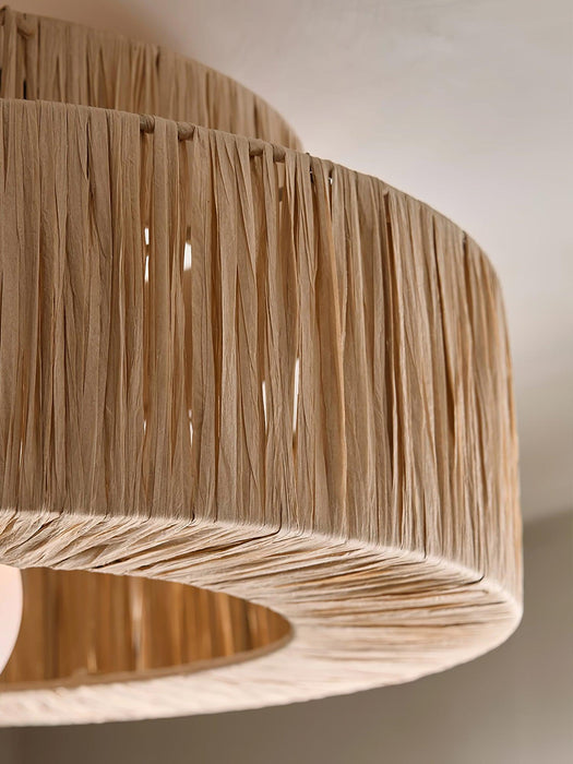 Straw Art Pendant Light-DWHOME