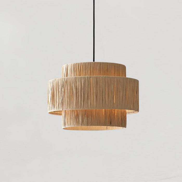 Straw Art Pendant Light-DWHOME