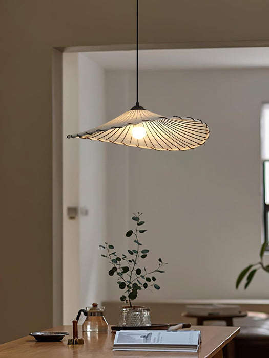 Lotus Leaf Fabric Pendant Light-DWHOME