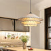 Lotus Leaf Fabric Pendant Light-DWHOME