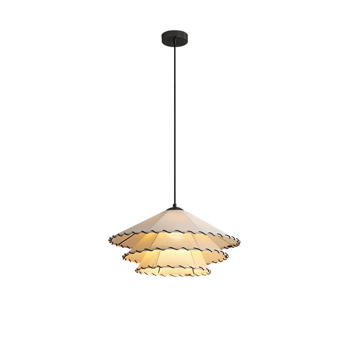 Lotus Leaf Fabric Pendant Light-DWHOME