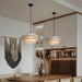 Lotus Leaf Fabric Pendant Light-DWHOME