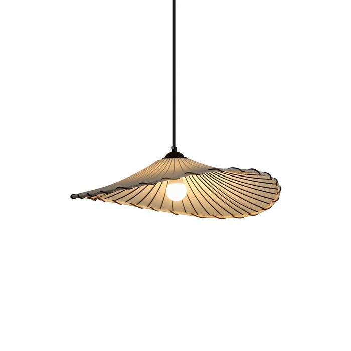 Lotus Leaf Fabric Pendant Light-DWHOME