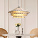 Lotus Leaf Fabric Pendant Light-DWHOME