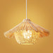 Straw Hat Pendant Light-DWHOME