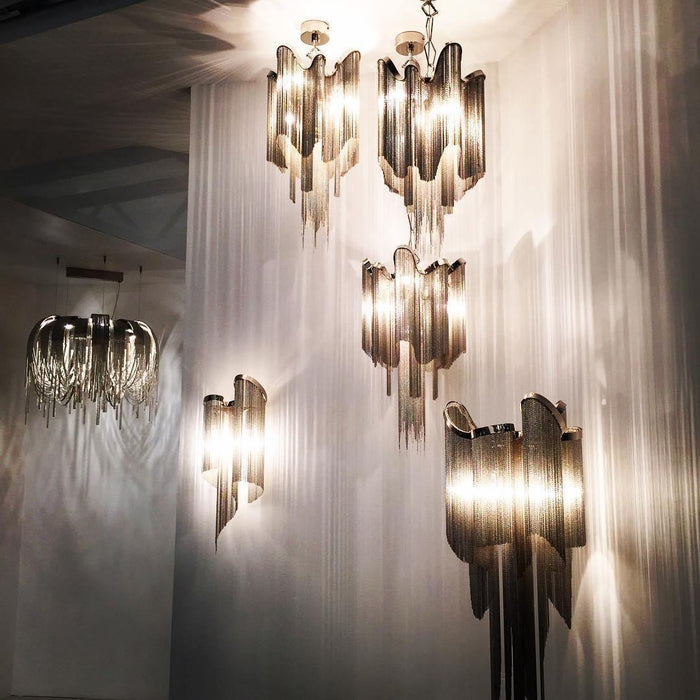 Stream Chain Chandelier-DWHOME