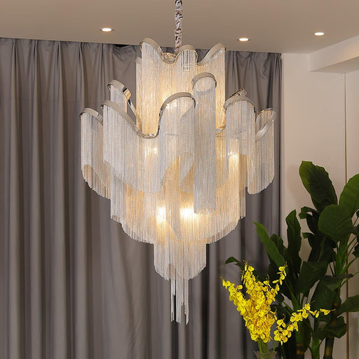 Stream Chain Chandelier-DWHOME