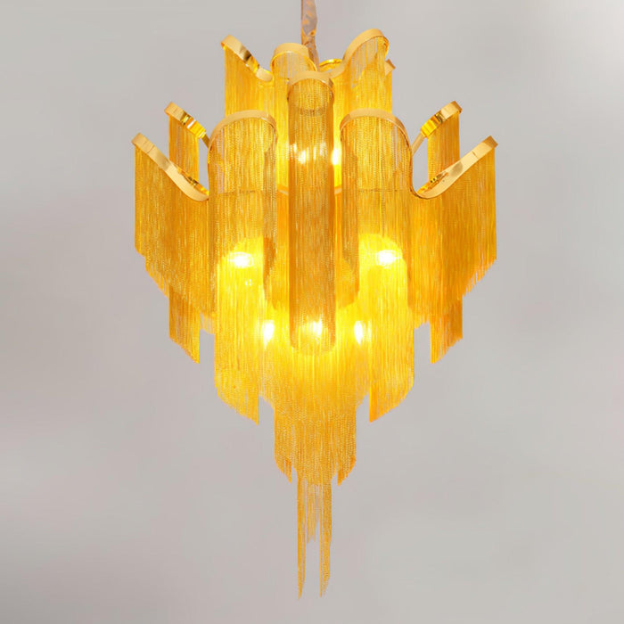 Stream Chain Chandelier-DWHOME