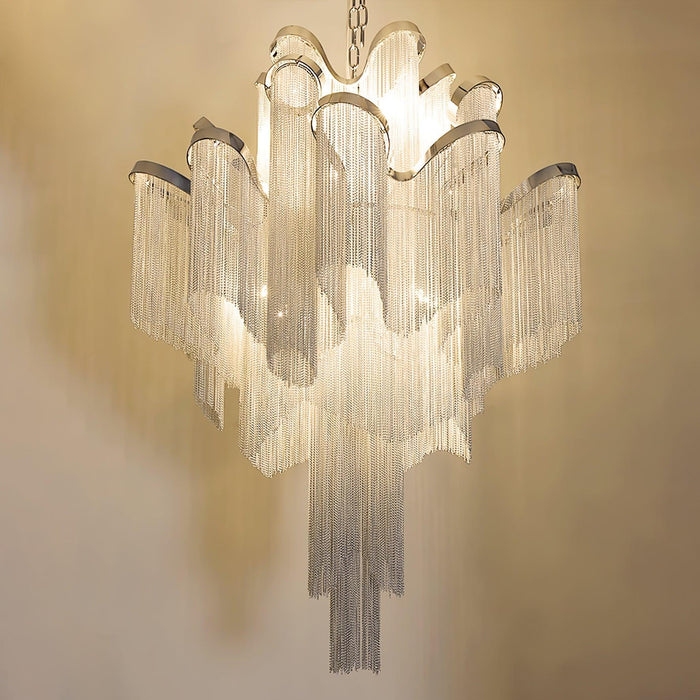 Stream Chain Chandelier-DWHOME