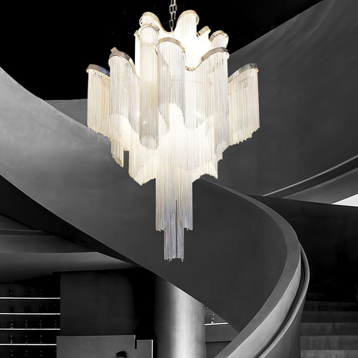 Stream Chain Chandelier-DWHOME