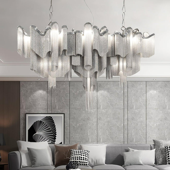 Stream Chain Chandelier-DWHOME