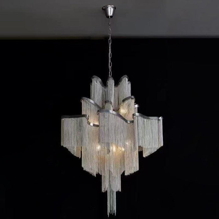 Stream Chain Chandelier-DWHOME