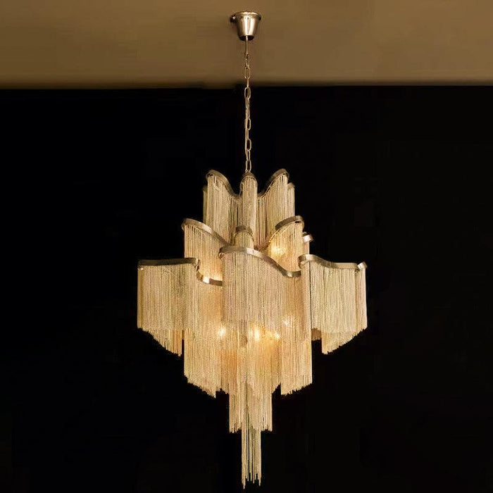 Stream Chain Chandelier-DWHOME
