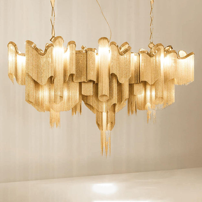 Stream Chain Chandelier-DWHOME